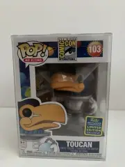 Funko Pop Astronaut Toucan 2020 SDCC Summer Exclusive With Protector IN HAND