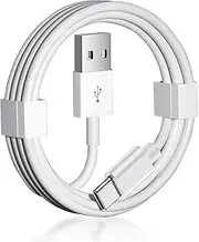 15 Car Charger USB A to USB C Carplay Cable for iPhone 16 15,16 15 Pro/Pro Max/Plus, AirPods 4 Pro 2nd, iPad Pro 12.9 11 inch, iPad Air 5th 4th Generation,MacBook Air/Pro,iPad Mini 6 Charging Cord