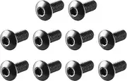 uxcell M2.5x6mm Thread Button Head Hex Socket Cap Screw Bolt 100pcs