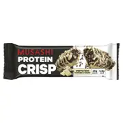 MUSASHI CRISP WHITE CHOC COOKIES & CREAM 60G(Pack of 12)