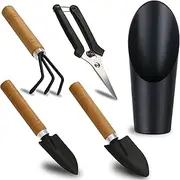 5 Pack Succulent Tools, Mini Garden Tools, Pruning Scissors, Plant Accessories, Gardening Hand Tools Kit