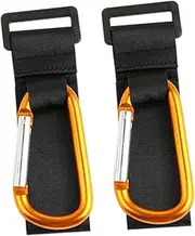 ERINGOGO Aluminum Alloy Stroller Hooks 2pcs Stroller Accessory Hooks Pram Organizer