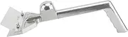 Grill Scraper, Adjustable Handle Ergonomic Scraper with Stainless Steel Cutter Replacement Blades for Outdoor Grilling, Wide Cutter for Home Commercial Use