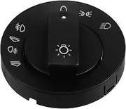 Alipis Car Headlight Switch Headlight Switch Replacement Headlight Switch Light Control Fog Light Switch Fog Lights Switch Fog Light Combination Switch Auto Headlight Switch Black Plastic