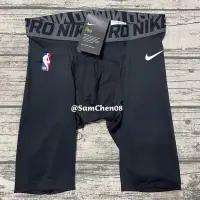 在飛比找蝦皮購物優惠-Nike Pro NBA 球員版 黑色 緊身褲 束褲 籃球褲