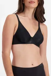 Berlei Sweatergirl Non-Padded Bra - Black, Size: 10 D