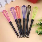 Useful Small Mini Coloured Plastic Whisk For Home V6 Color .Pro Kitchen & S6V2