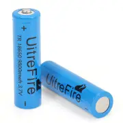 2PCS 3.7V3000mAh 18650 Rechargeable Li-ion Battery