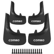 Mud Flaps Splash Guards Protection For opel Combo 4 Pcs Soft Rubber
