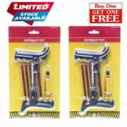 TYRE TIRE PLUG REPAIR KIT TUBELESS CAR AUTO 4WD VEHICLE MOTORCYCLE BIKE PUNCTURE