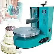Automatic Cake Decorating Coating Machine,6-14 inch Portable Cake Icing Machine Smoothing Scraping Machine,Adjustable Cake Icing Smoother Tool,for Baking Birthday Cake Tools