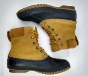 NEW! Sorel Cheyanne II Mens Winter Waterproof Duck Boots Chipmunk Sz 10