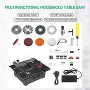 Multi-Functional Mini Table Saw Speed & Angle Adjustable 16MM Cutting Depth G7L3