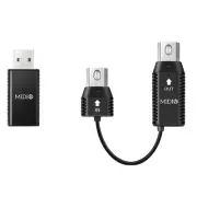 MIDI To USB Cable For 4 Footswitch Interface Adapter Master Adapters