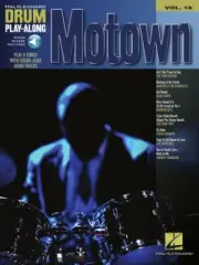 Motown Drum Play-Along Percussion Book and Audio NEW 000700274