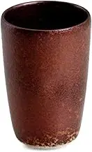 Ekubo Shot Glass (Copper), Multi, φ1.9 x 2.8 inches (4.9 x 7.1 cm), 2.8 fl oz (80 cc), Moonlight Pottery Kiln Arita Ware Made in Japan