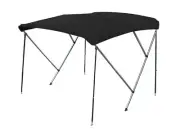 Boat Bimini - 3 Bow - 1.5 - 1.7m Black