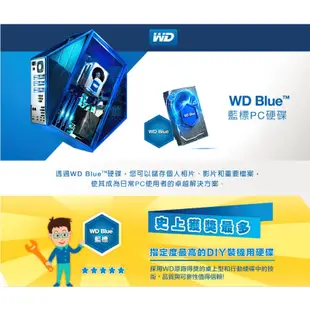 WD [藍標] 3TB 3.5吋桌上型硬碟(WD30EZAZ) 3T