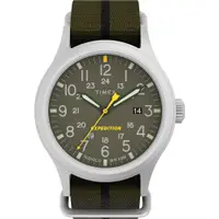 在飛比找PChome24h購物優惠-【TIMEX】天美時 遠征系列 探險手錶(深綠 TXTW2V