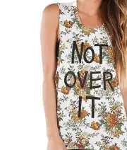 Element Not Over It Knit Top (M) White
