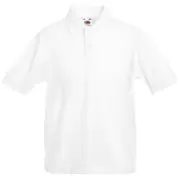 Fruit Of The Loom Childrens/Kids Unisex 65/35 Pique Polo Shirt
