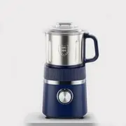 Electric Coffee Grinder, 500W Grain Grinder with 4 Levels Free Adjustment & Removable Lid, 26000R/min Dry/Wet Grinding, 800G Large Capacity Spice Grinder for Coffee Bean, Pepper, Grain, Spice Blue
