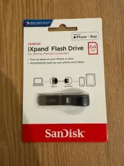 SanDisk iXpand Flash Drive 64GB USB 3.0 Flash Drive Memory Stick For iPhone iPad