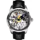 TISSOT 天梭 T-Classic T-Complication 鏤空手動上鍊腕錶-43mm T0704051641100