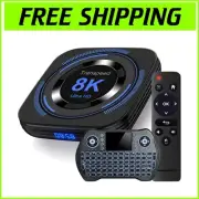 H618 Chipset Android TV Box 4GB RAM, 32GB ROM - 8K Dual-Wi-Fi Connectivity