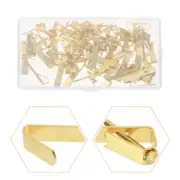 Hooked Hardware Photo Hangers for Wall Heavy Duty Picture Hanging Kit
