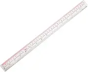 uxcell 40cm 16 Inches Length Measure Clear Plastic Straight Edge Ruler