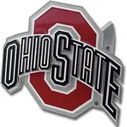 Ohio State Buckeyes Logo-Only Trailer Hitch Cover