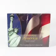 Celebrating America The Complete Quarter Collector Set Sealed New **No Coins**