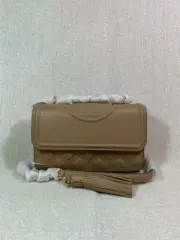 NEW VERSION Tory Burch Tiramisu Fleming Small Convertible Bag $498