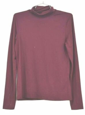 New Brave Soul Women's Medium Turtle Mock Neck Lightweight Long Sleeve Shirt