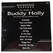 KARAOKE BACKSTAGE CD+G BUDDY HOLLY #BS 5617