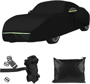 Full Car Cover Waterproof for Mazda MX-5 NA NB ND ND2 1989-2024, 210D Outdoor All-Weather Car Cover for MK1 MK2 MK2.5 MK4 with Reflective Strips, Windproof Straps (MK4/ND)