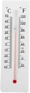 CIMAXIC Outdoor Decorative Thermometer Hidden Key Hider Accurate Temp Humidity Modern Design Key Storage Box for Home