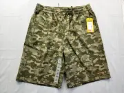 New Carhartt Boys Rugged Flex FORCE Camo Work Lightweight Shorts Sz XL 18/20