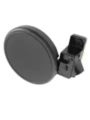 Black 3" EZ OPEN DOOR LATCH Paddle Attachment Norm Thompson NIP Easy Push Latch
