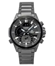 Casio EDIFICE Smartphone Link Bluetooth Alarm Timer ECB-30DC-1B 100M Mens Watch
