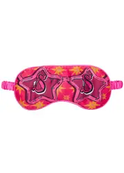 Jessica Russell Flint S Is For Sunglasses Silk eye Mask - Pink ONE SIZE
