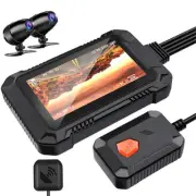 1080P HD Dual Lens Motorcycle DVR Dash Cam GPS Logger Recorder Player G-Sensor