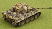 DRAGON German Army sPzAbt 502 #307 Eastern Front w/Zimmerit 1/72 MODEL TANK