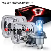 FOR 1995 1996 1997 Nissan Pickup Hardbody LED Headlights Hi/Lo Sealed Beam 7x6" (for: Subaru)