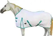 CHALLENGER Horse Airflow Mesh Bug Protective Summer Flysheet Teal 7333