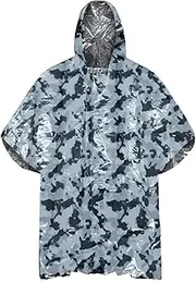 [STKARCV] Raincoat Poncho Camouflage Cover For Camping Hunting Clothes Shelter Tent