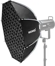 NEEWER 28"/70cm Octagonal Softbox, Quick Release Bowens Mount Softbox with Honeycomb Grid, Light Diffusers, Bag for RGB CB60 CB60B CB200B MS60B MS60C MS150B S101-300W/400W Pro Vision 4 Q4, NS27P