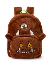 Vanilla Underground Gruffalo & Friends Unisex Kids Backpack Brown 3D Novelty Face - One Size