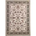 Traditional floor rug black cream 160 x 230 cm 1.1 Million thread count NEW